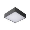 Lucide ROXANE Plafondlamp LED Antraciet, 1-licht