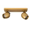 Lucide PRESTON Plafond straler LED Goud, Messing, 2-lichts