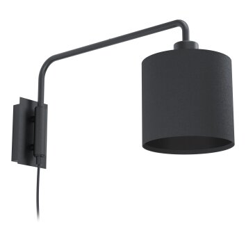 Eglo STAITI Muurlamp Zwart, 1-licht