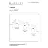 Lucide TURNON Plafond straler LED Zwart, 3-lichts