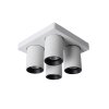 Lucide NIGEL Plafond straler LED Wit, 4-lichts