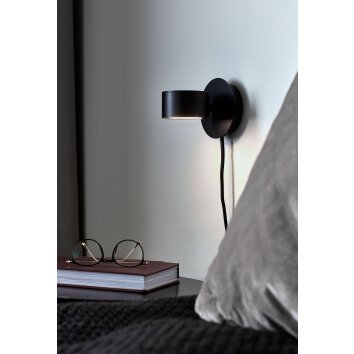 Nordlux CLYDE Muurlamp LED Zwart, 1-licht
