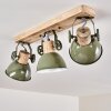 Orny Plafondlamp Hout licht, 3-lichts