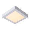 Lucide BRICE Plafondlamp LED Wit, 1-licht