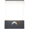 Lutec Pano Buiten muurverlichting LED Antraciet, 1-licht