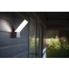 Lutec Pano Buiten muurverlichting LED Antraciet, 1-licht