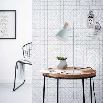 Brilliant VENEA Tafellamp Groen, 1-licht