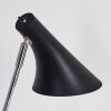 Corralcay Staande lamp Chroom, Zwart, 1-licht