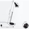 Corralcay Staande lamp Chroom, Zwart, 1-licht