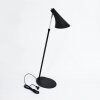 Corralcay Staande lamp Chroom, Zwart, 1-licht
