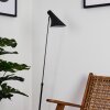Corralcay Staande lamp Chroom, Zwart, 1-licht
