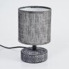 Kigombo Tafellamp Grijs, Zwart, 1-licht