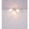 Globo THERESA Plafondlamp Nikkel mat, 3-lichts