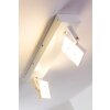 Guyana Plafond spot LED Chroom, Wit, 2-lichts