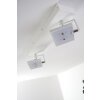 Guyana Plafond spot LED Chroom, Wit, 2-lichts
