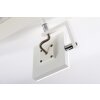 Guyana Plafond spot LED Chroom, Wit, 2-lichts