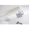 Guyana Plafond spot LED Chroom, Wit, 2-lichts