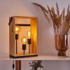 Kabimoi Tafellamp Hout licht, 3-lichts
