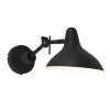 Steinhauer Kasket Muurlamp Zwart, Wit, 1-licht