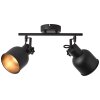 Brilliant Rolet Spotlamp Zwart, 2-lichts