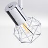 Orebro Plafondlamp Chroom, 4-lichts