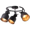 Brilliant Rolet Spotlamp Zwart, 3-lichts