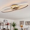 Harpeth Plafondlamp LED Nikkel mat, 1-licht