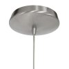 Steinhauer Tallerken Hanglamp LED roestvrij staal, Wit, 1-licht