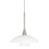 Steinhauer Tallerken Hanglamp LED roestvrij staal, Wit, 1-licht