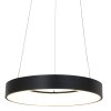 Steinhauer Ringlede Hanglamp Zwart, Wit, 1-licht