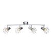Orebro Plafond spot Chroom, 4-lichts