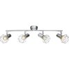 Orebro Plafond spot Chroom, 4-lichts