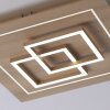 Paul Neuhaus Q-LINEA Plafondlamp LED Hout licht, 4-lichts, Afstandsbediening