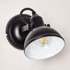 Tina Muurlamp Zwart, 1-licht
