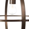 Brilliant Basia Hanglamp Bruin, Brons, Gebrandschilderd, 1-licht