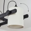 Gibralter Hanglamp Zwart, 3-lichts