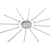 Paul Neuhaus Q-SUNSHINE Plafondlamp LED Aluminium, 12-lichts, Afstandsbediening