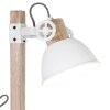 Steinhauer Gearwood Staande lamp Hout donker, Wit, 1-licht