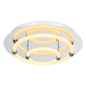 Globo EPI Plafondlamp LED Wit, 1-licht
