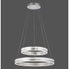 Paul Neuhaus Q-VITO Hanglamp LED Zilver, 2-lichts, Afstandsbediening