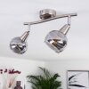 Warga Plafondlamp Nikkel mat, 2-lichts