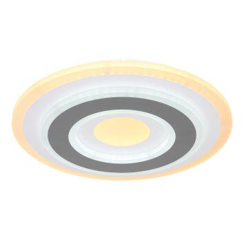 Globo SABATINO Plafondlamp LED Wit, 1-licht