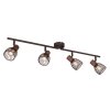 Globo ISABELLE Spotlamp Roest, 4-lichts