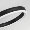Grasse Plafondlamp LED Zwart, 1-licht