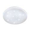 Eglo FRANIA-S Plafondlamp LED Wit, 1-licht