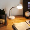 Pineda Tafellamp LED Chroom, Wit, 1-licht