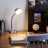 Pineda Tafellamp LED Chroom, 1-licht