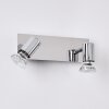 Sibarco Muurlamp Chroom, 2-lichts