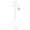 Steinhauer Krisip Hanglamp Grijs, Wit, 1-licht