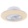 Globo KELLO plafondventilator LED Wit, 1-licht